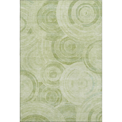 Premium Machine Washable Lubbers AMF1750 Geometric Rug