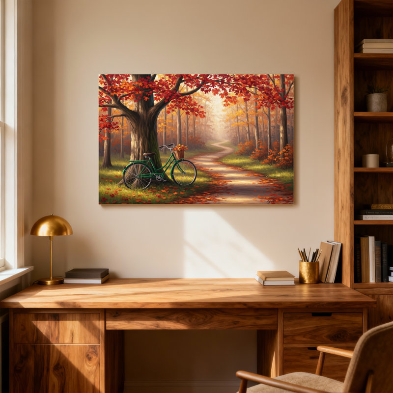 Paysage et nature, H 32 po x l 48 po