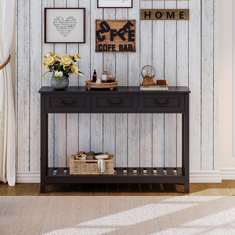 Console Table with 3 Drawers