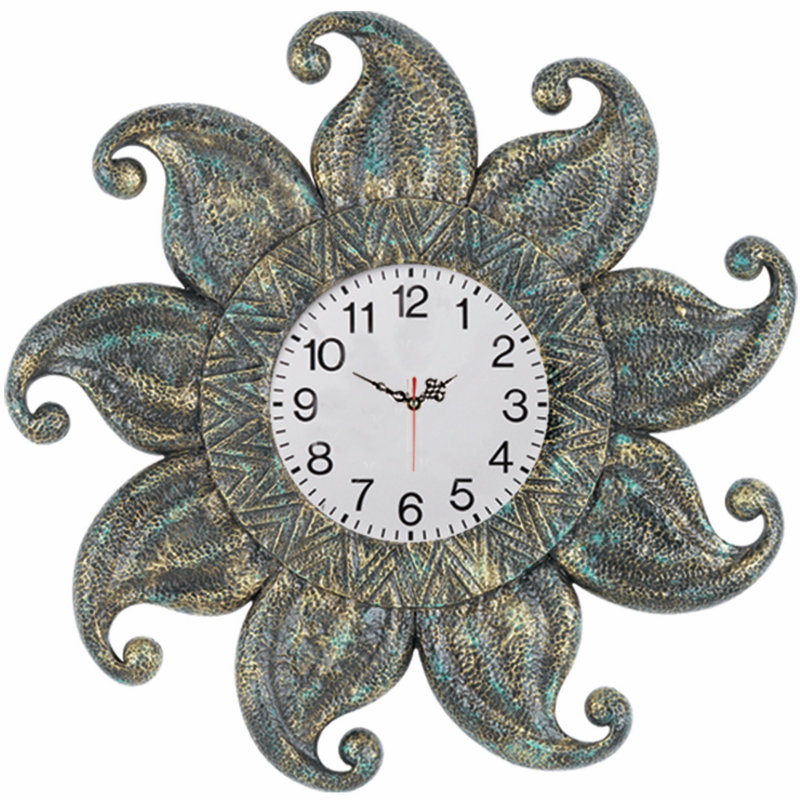 Très grande horloge murale 24 po Buckhead Sun