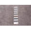 Tapis unique en laine noué à la main gris nouvel âge 5 pi 3 po x 7 pi 11 po Kashkuli Gabbeh