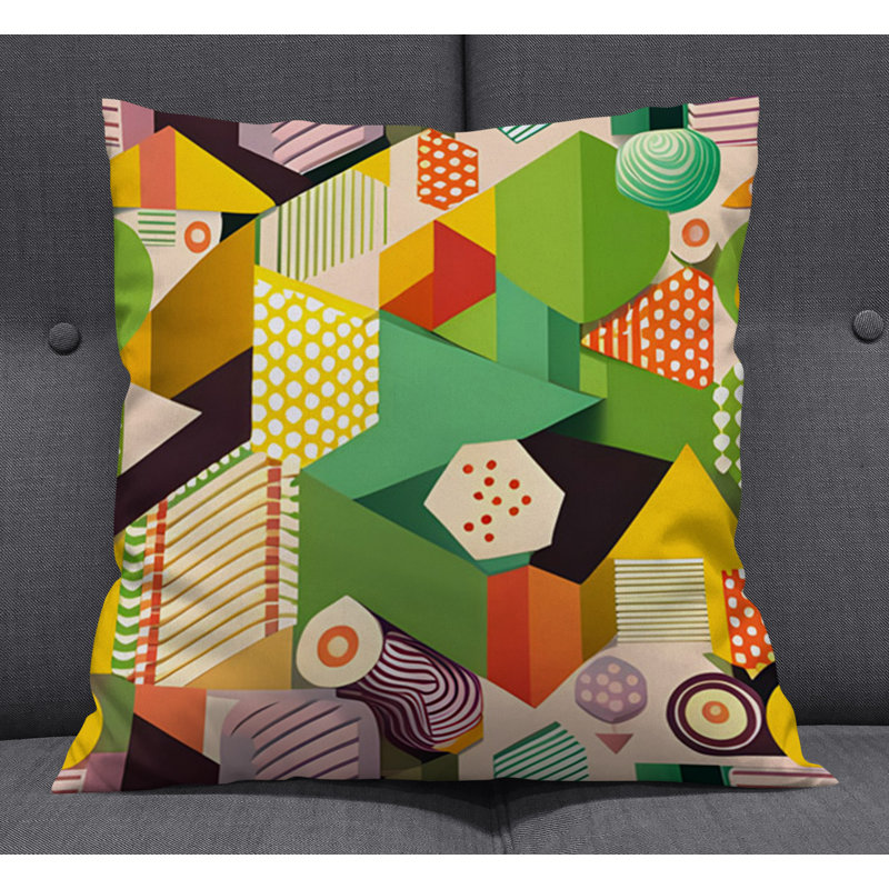 Coussin décoratif, Housse de coussin seulement - sans coussin, 16"H x 16"W