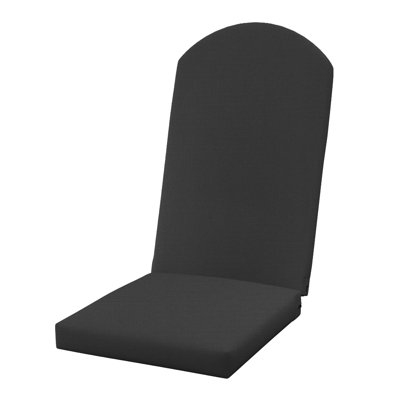 Ensemble de coussins de chaise Sunbrella Adirondack - Coussin de dossier et de siège extérieur, coussin hydrofuge résistant à la décoloration pour chaises de patio, de terrasse et de porche (dossier 28,5 x 20 x 3, siège 17 x 20 x 3)