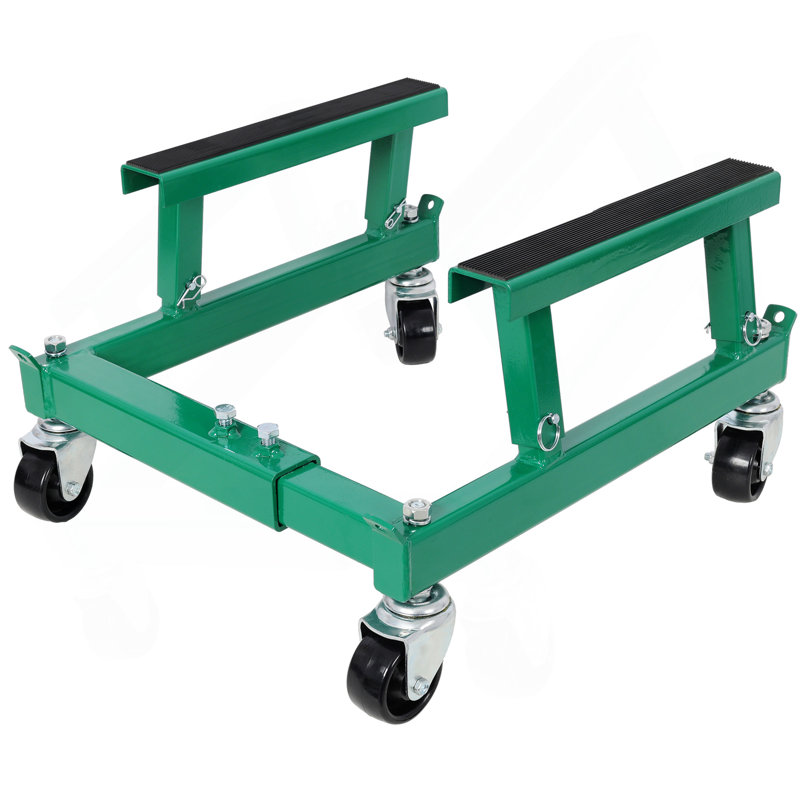 ATV Motorcycle Engine Cradle Dolly 1500Lbs ,Green