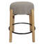 Tabouret Natalia en tissu bouclé-30128897-1156072