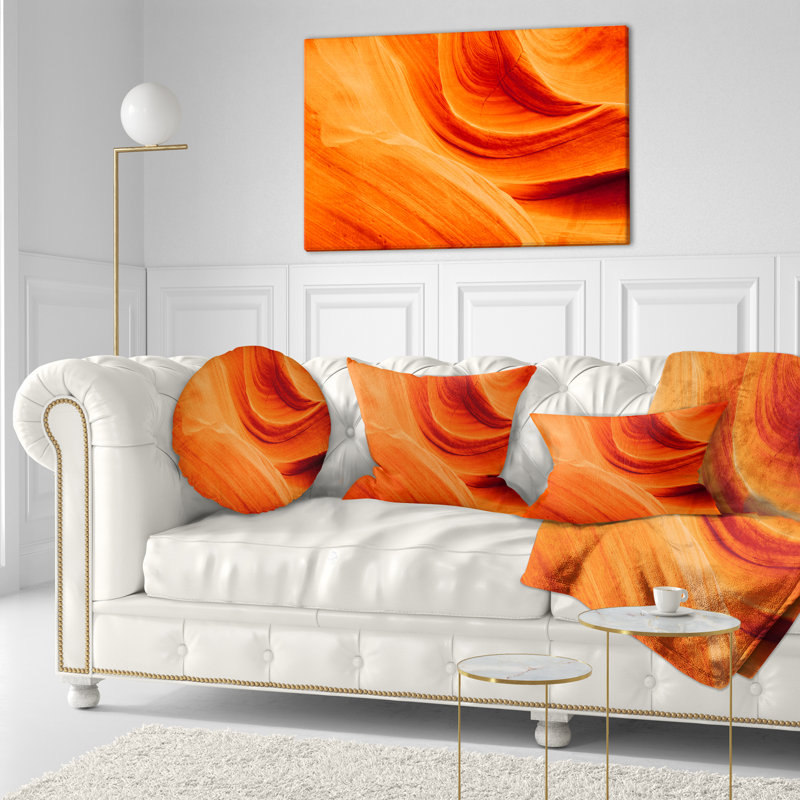 Coussin Orange