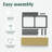 Russel 14'' Contemporary Modern Bed Frame-988430935