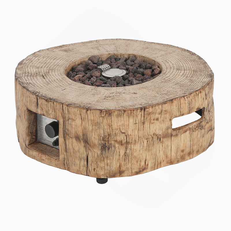 Patio Round Shape Fire Pit, 30, 000BTU