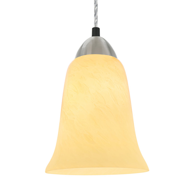 Analynn 1 - Light Satin Nickel Single Pendant