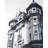 Historic Apartment - Architecture Black Canvas for Home Decor