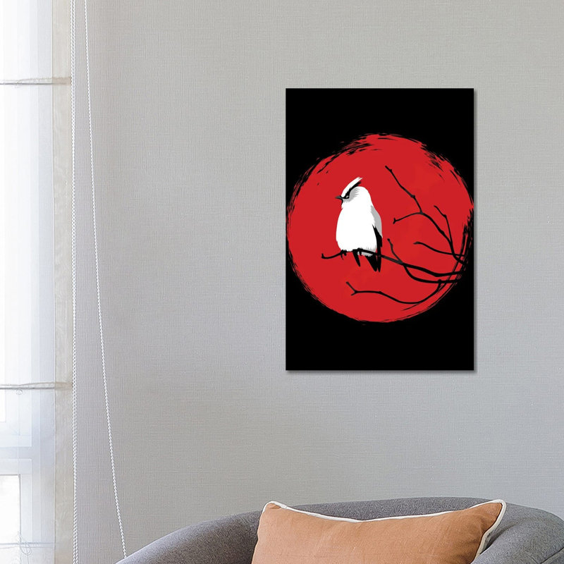 Sparrow Sun by Alberto Perez - Wrapped Canvas Painting, 66.04 cm H x 45.72 cm W