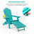 Hogarth Wood Foldable Outdoor Adirondack Chair-2096668417