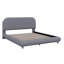 Grand lit plateforme tapissier Teddy-2120819177