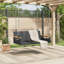 Banc pivotant en polyester 42,9 po x 24,4 po x 15,7 po Ebern Designs-687354035