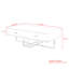 Table basse Nicole Miller Plumeria pour le bureau du salon-49511201