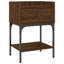Shabari 40.5cm W Iron Bedside Table-1924250993-1889720837