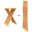 Kadira Solid Wood Accent Stool