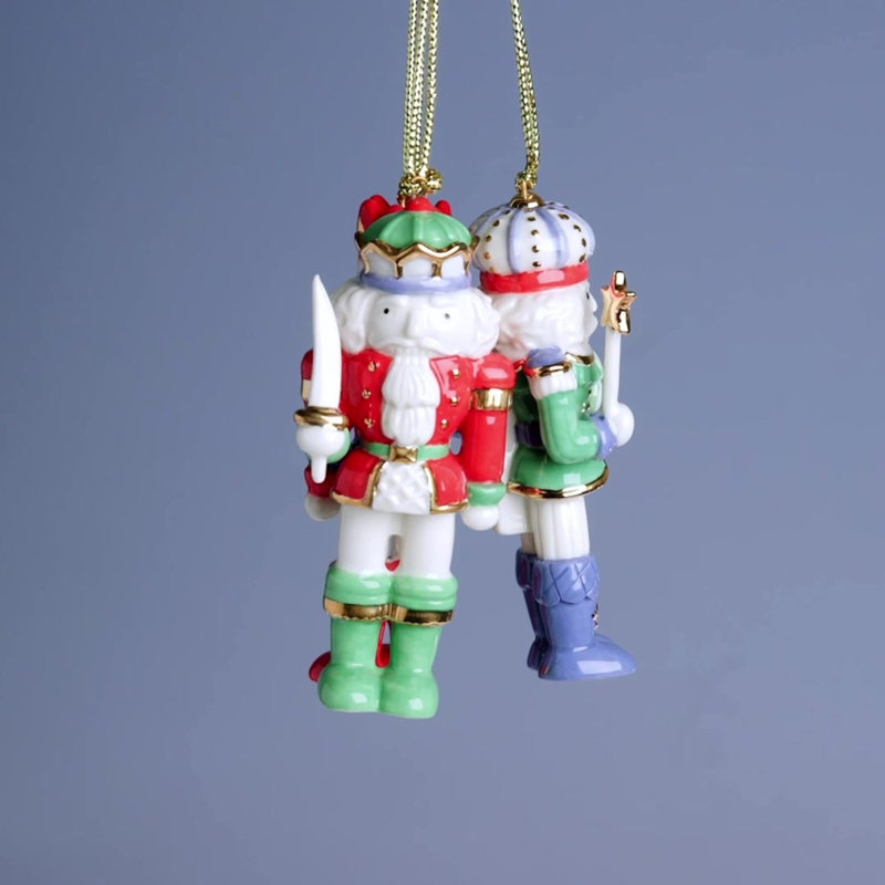 Nutcracker 3-Piece Ornament Set