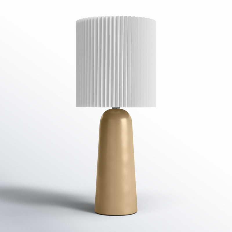Racine Ceramic Table Lamp, Beige