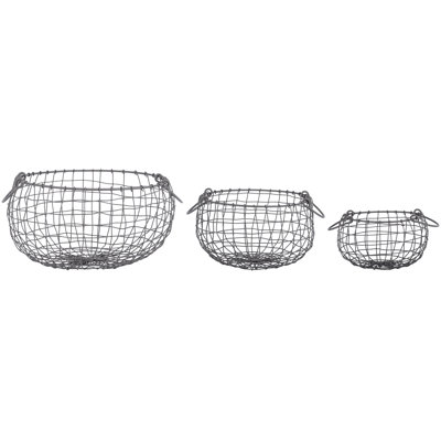 Small Pear Shape Wire Basket