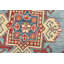 Tapis bleu unique de 8 pi 11 po x 11 pi 11 po