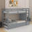 Twin Over Twin Bunk Bed With Trundle-1862425544