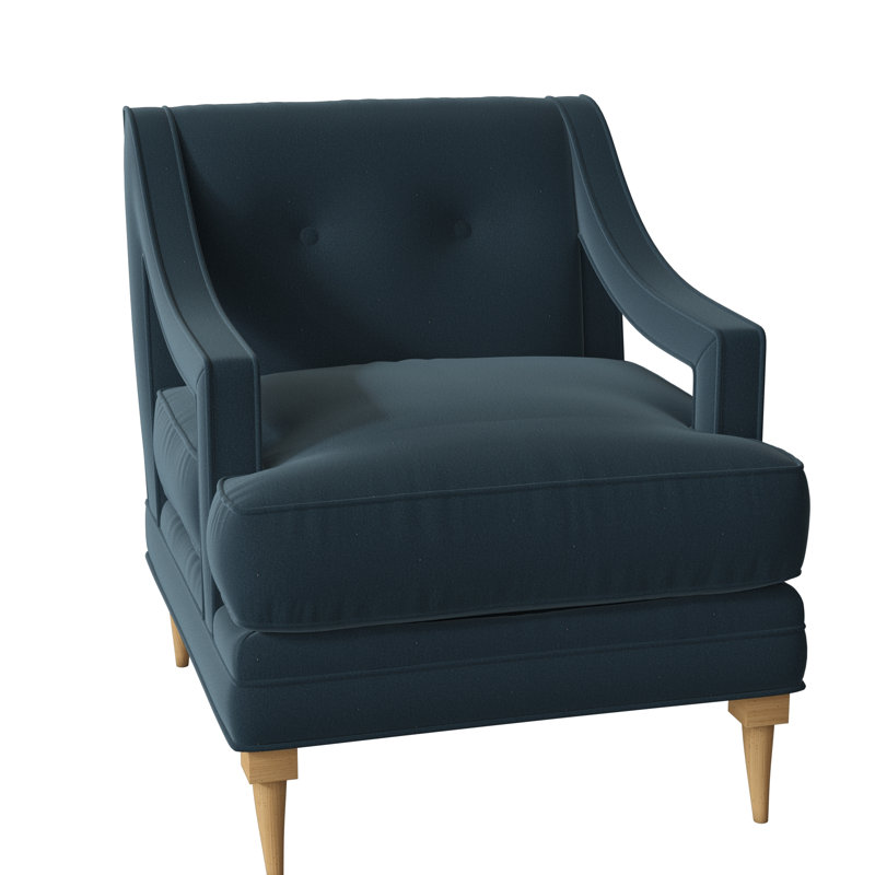 Perry Armchair, Margaret Lagoon, Amber