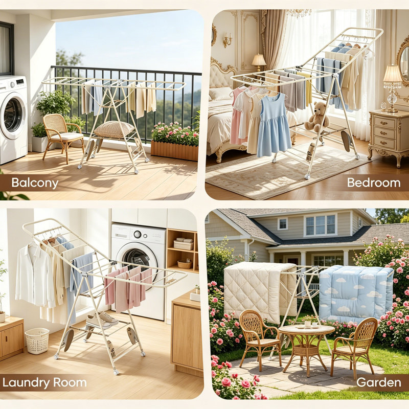 170cm Portable Wardrobe