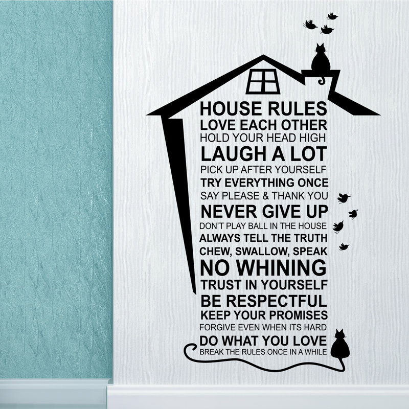 Non-Wall Damaging Wall Decal