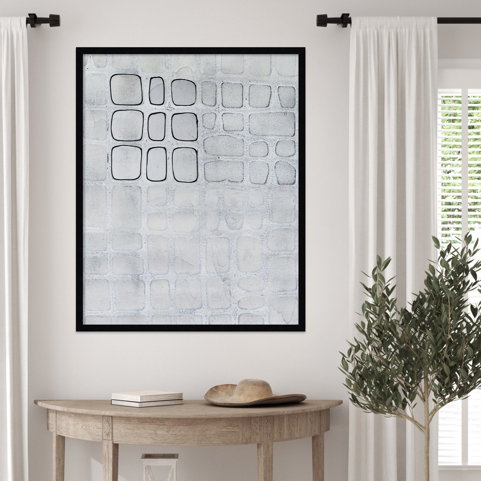 Lumen Colour I Print by Vanna Lam, 33" H x 27" W, Black