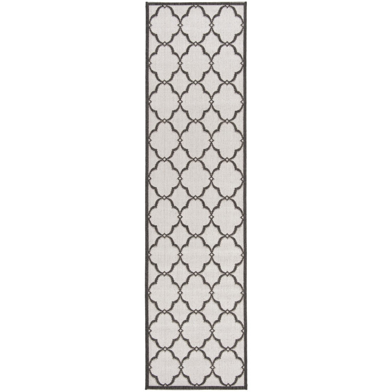 Adler Performance Geometric Indoor/Outdoor Area Rug, Runner 2'2" x 8'