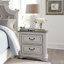 Ensemble de chambre avec lit-bateau et deux tables de chevet Colchester-1875008718