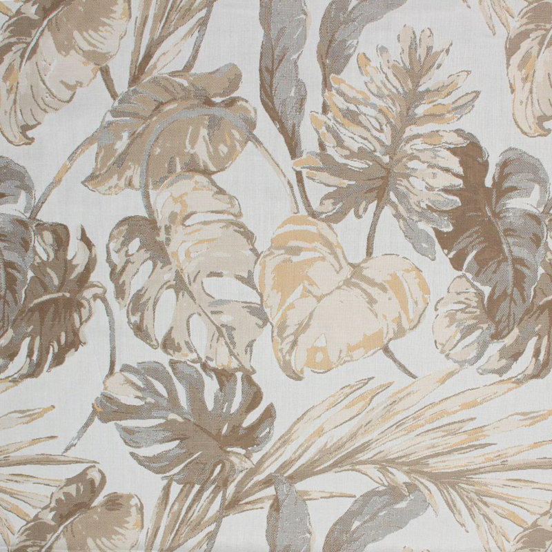 Prive Villa Fronds Io Fabric, Sand