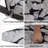 Indoor And Outdoor Chaise Lounge Chair Cushion, Outdoor Furniture Cushion With Ties, Patio Seat Cushion-1980517785