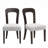 Dining Chairs Set Of 2, Upholstered Kitchen Side Chairs With Fabric Seating Solid Rubber Wood Legs, 330 LBS Weight Capacity-262937375-262937374