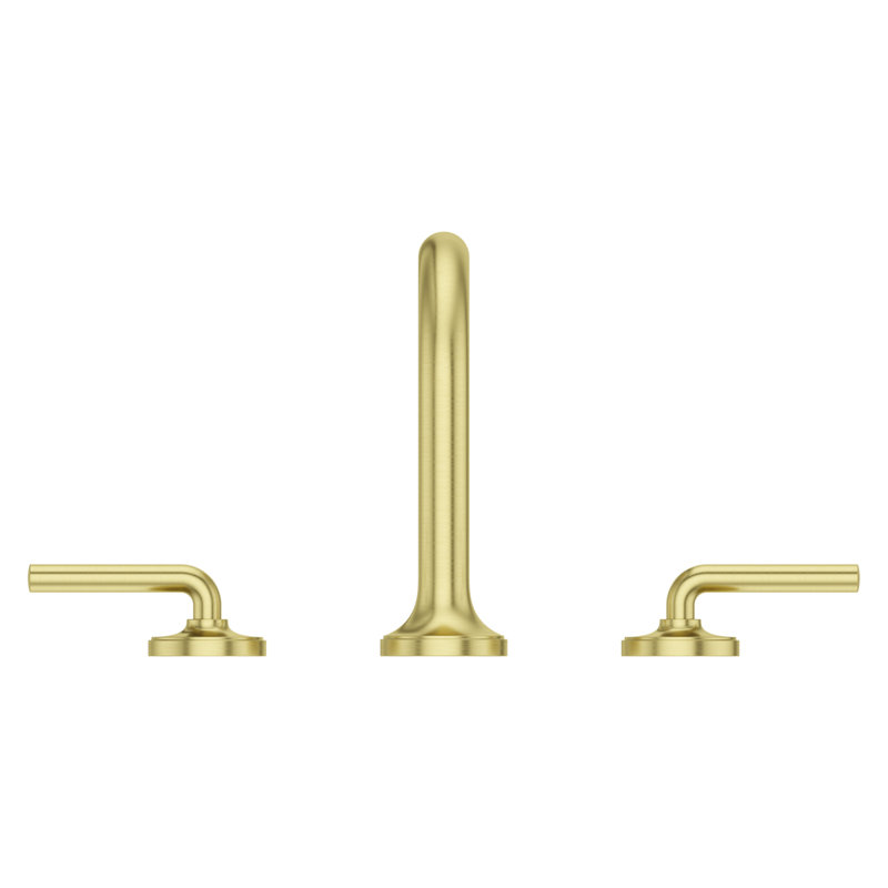 Tenet 2-Handle 8 in Widespread Bathroom Faucet, Brushed Gold
