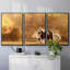 «Horse Motion III», reproduction sur toile flottante 3 pièces-367516715-367516714