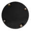 Repose-pieds rond avec rangement en similicuir de 31,75 po Baller-126256551