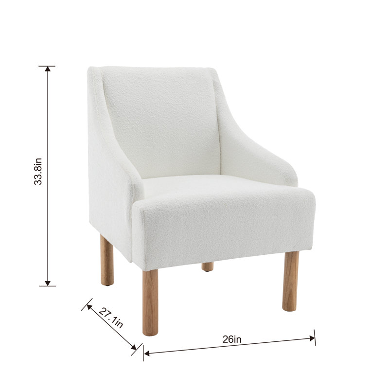 Aliyya 26 po de largeur, Polyester crème