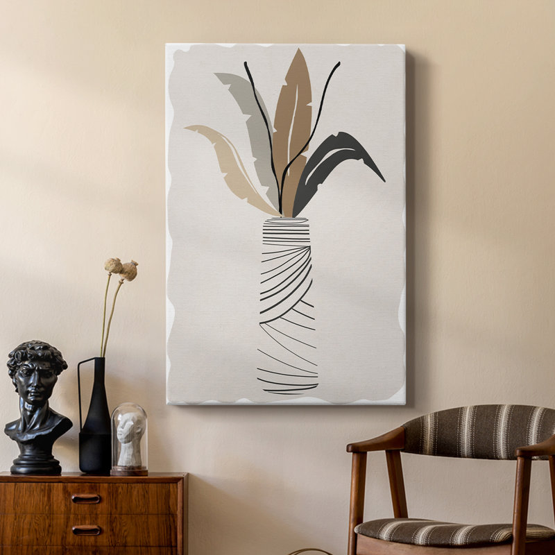 Palmier II - galerie sur mesure, H 36 po x l 24 po