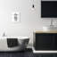 «Put A Lid On It Bathroom Bathroom Word Design», art textuel-872726763-872726762
