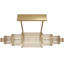 Waldorf Metal And Glass Rod Linear Chandelier-1251735224