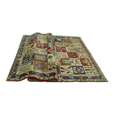 One-of-a-Kind 6'5" X 9'5" New Age Wool Area Rug in