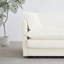Chaise d'appoint moderne avec repose-pieds-448056499