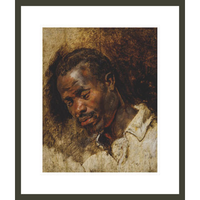 «Head of a Moor» par Peter Paul Rubens, impression giclée sur cadre