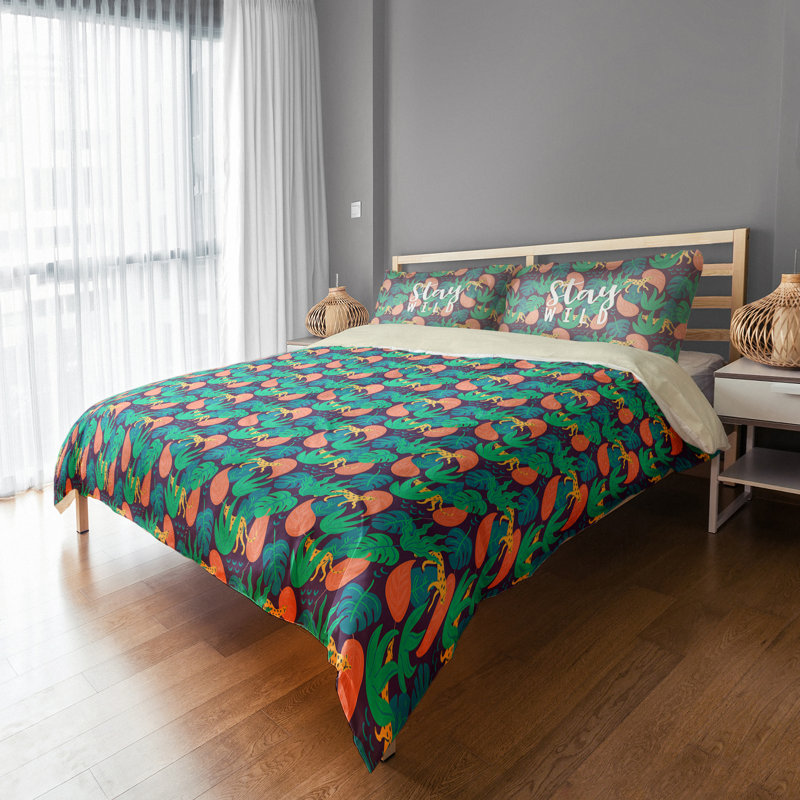 Polyester Floral Duvet Cover, Full Duvet Cover