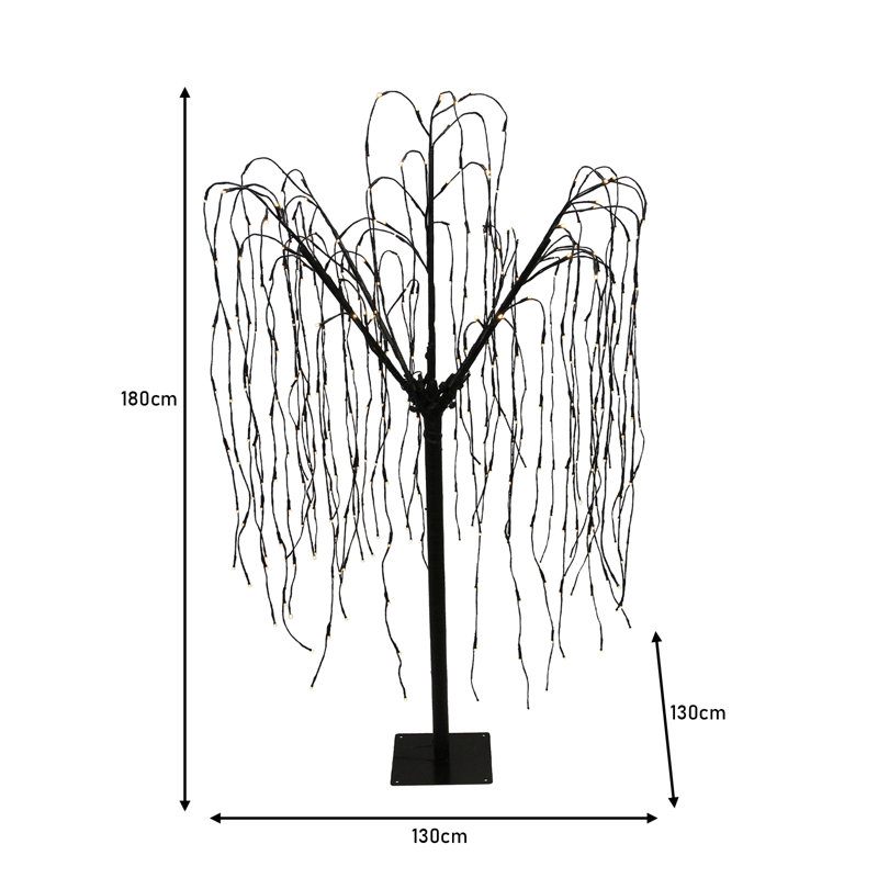 Weeping Willow Tree Lighted Display