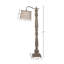 Lampe sur pied en polyrésine 60 po