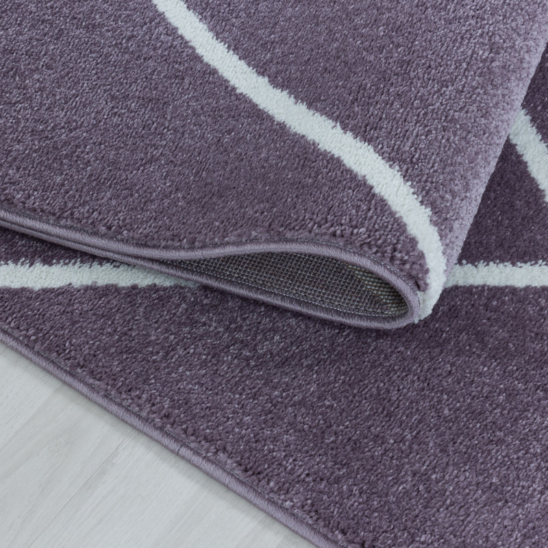 Eustache Solid Colour Flatweave Area Rug, Rectangle 160 x 230cm