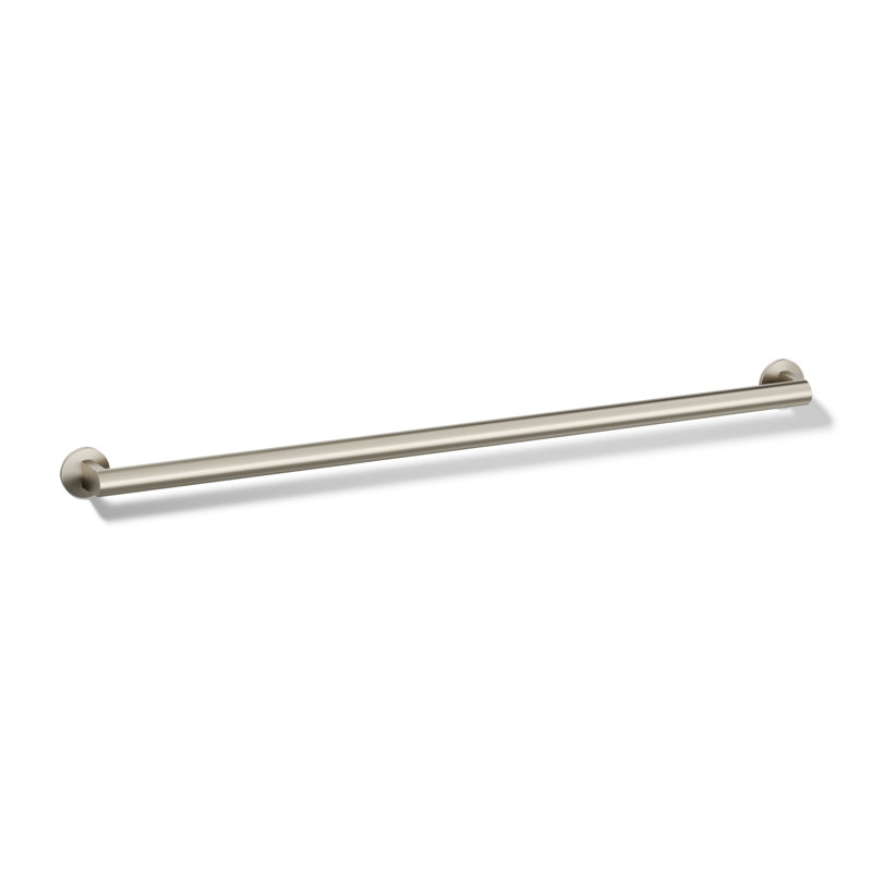 Components In Grab Bar, 36" W, Vibrant Brushed Nickel
